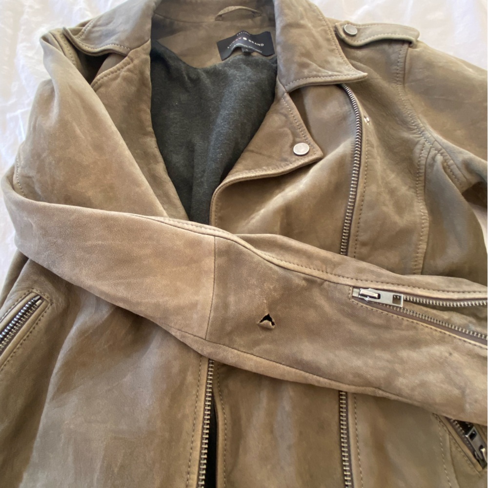 Lucky Brand Lamb Leather Jacket | Small - Picture 2 of 8